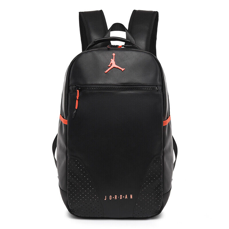 Jo-r*d//a*n Hoo//ps Elit//e Pro Unisex Travel Backpack Versatile Leather Bag Gym - Picture 22 of 34