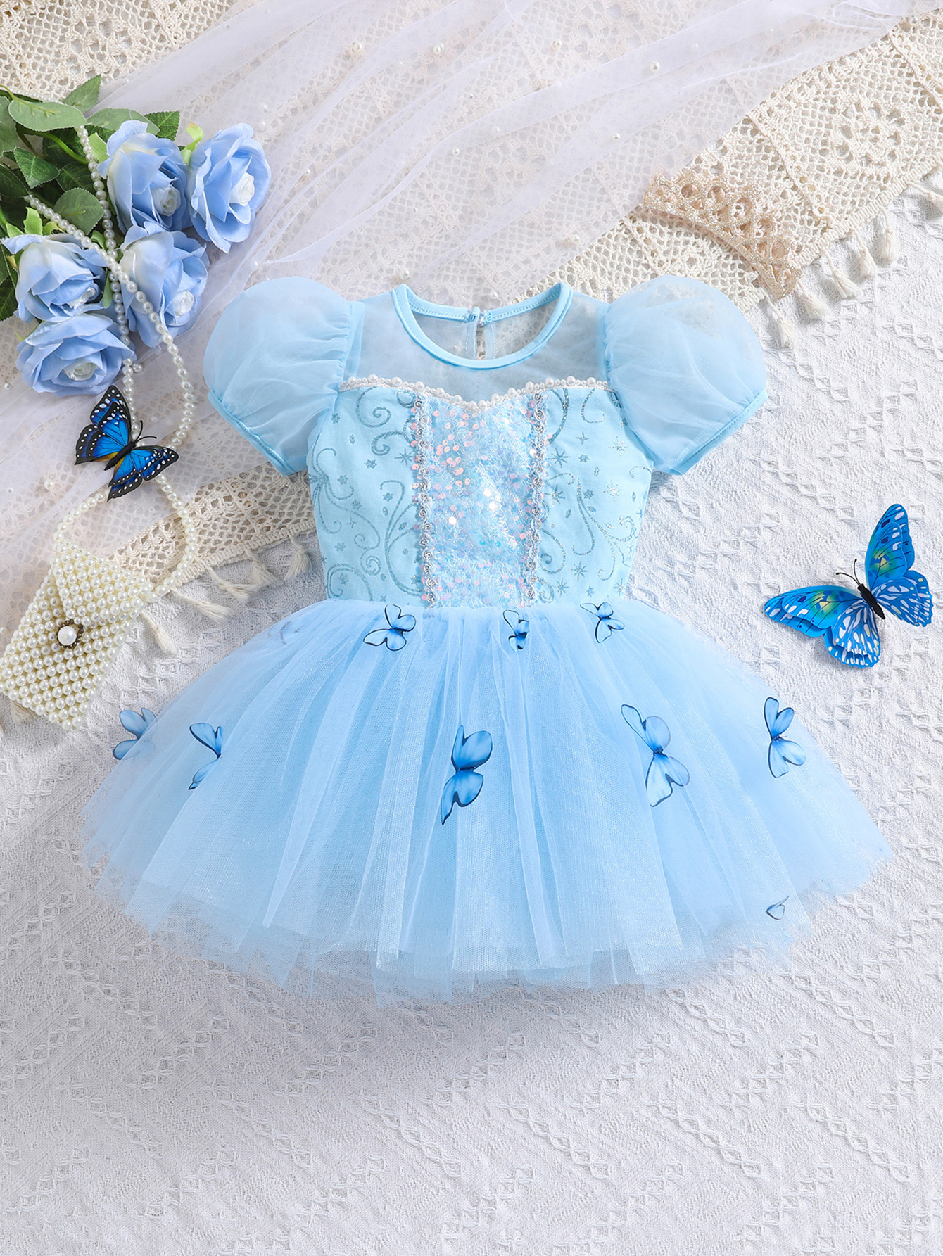 UK Girls Ballet Dress Gymnastic Leotard Skating Tutu Ballerina Dresses Dancewear - Picture 17 of 18