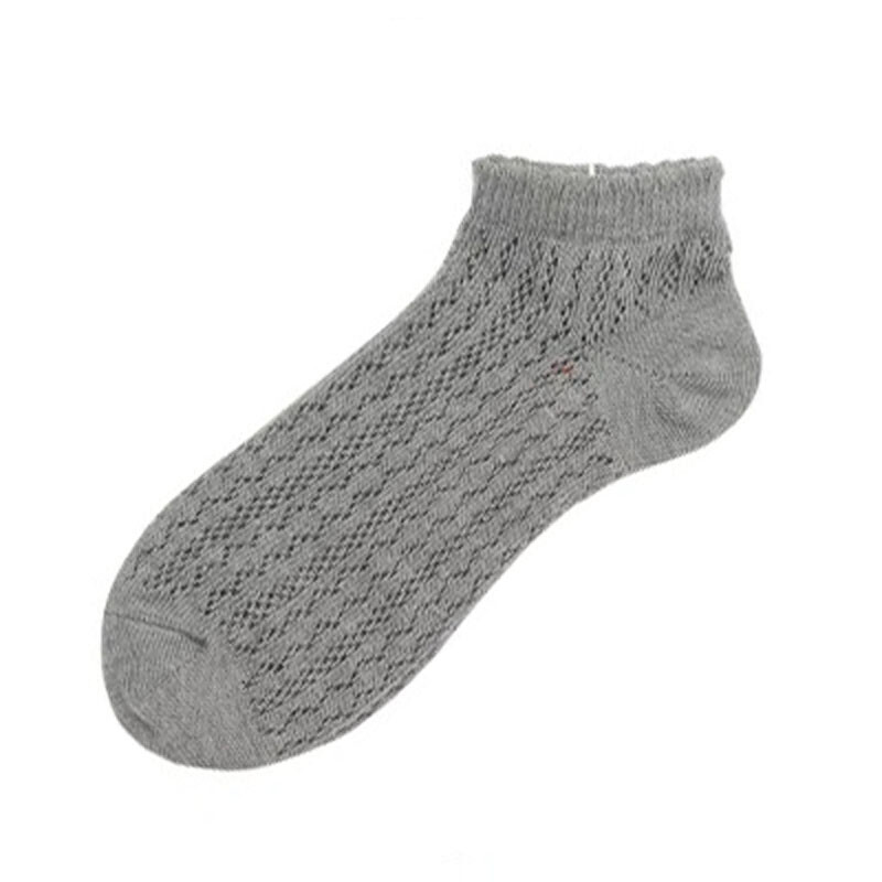 Ladies 50's Retro Style Soft Hollow Pointelle Cotton Ankle Socks Summer - Picture 25 of 26
