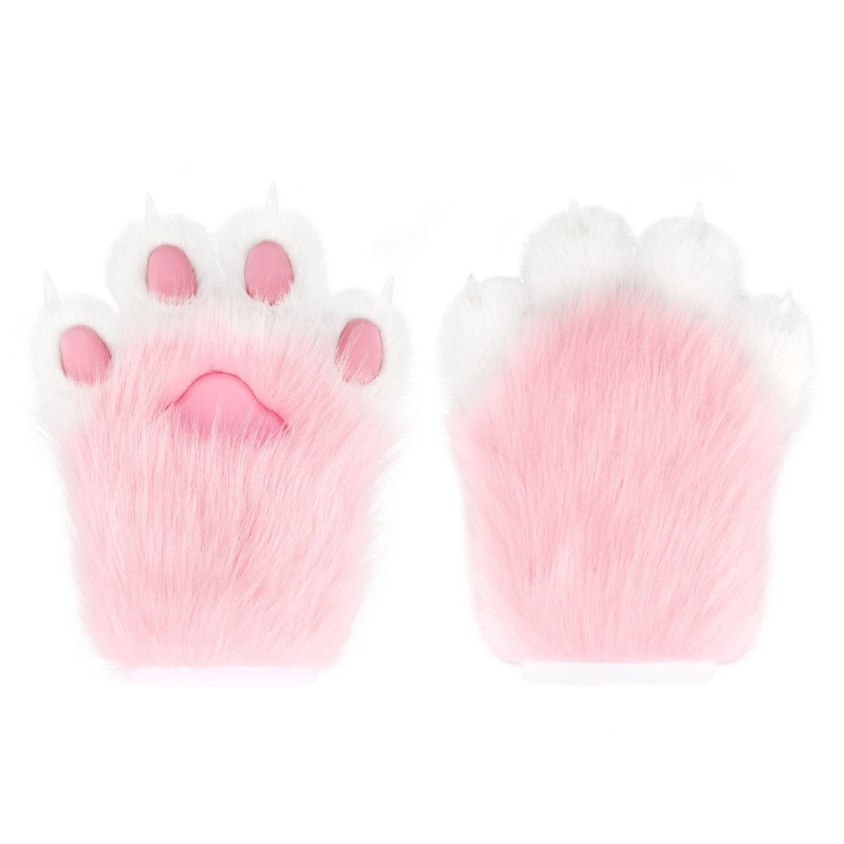 Fursuit Beast Assembly Plush Meow Meow Claw Fox Claw Gloves Cosplay Epoxy Nails - Picture 26 of 32