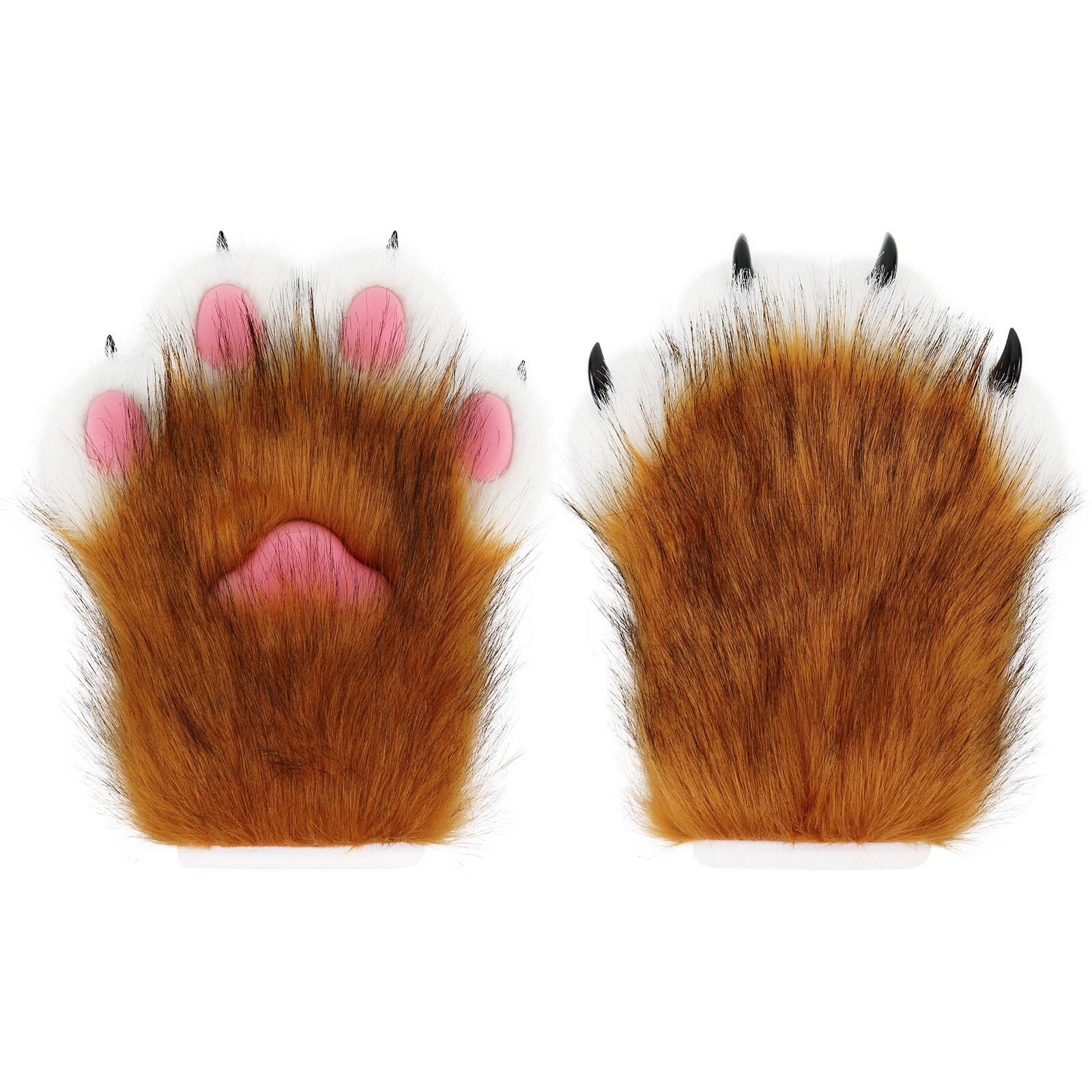 Fursuit Beast Assembly Plush Meow Meow Claw Fox Claw Gloves Cosplay Epoxy Nails - Picture 28 of 32