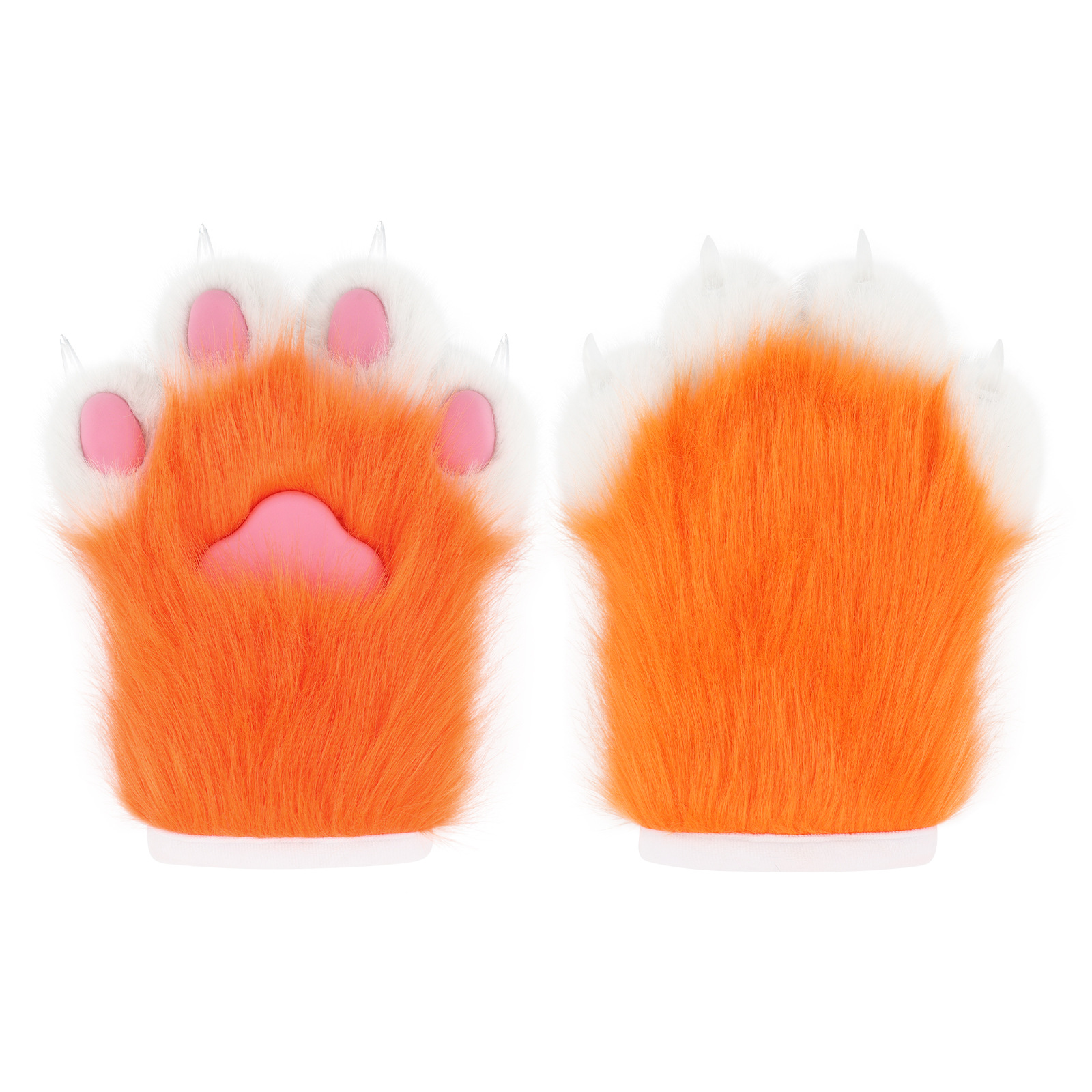 Fursuit Beast Assembly Plush Meow Meow Claw Fox Claw Gloves Cosplay Epoxy Nails - Picture 31 of 32