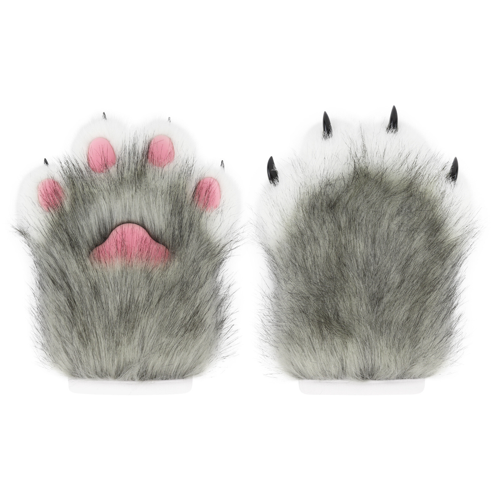 Fursuit Beast Assembly Plush Meow Meow Claw Fox Claw Gloves Cosplay Epoxy Nails - Picture 32 of 32