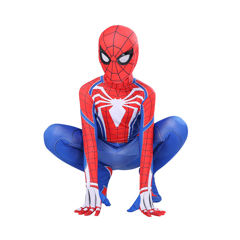 Spider-Man Costume Halloween Jumpsuit Kids & Adult Cosplay Bodysuit - Picture 8 of 8