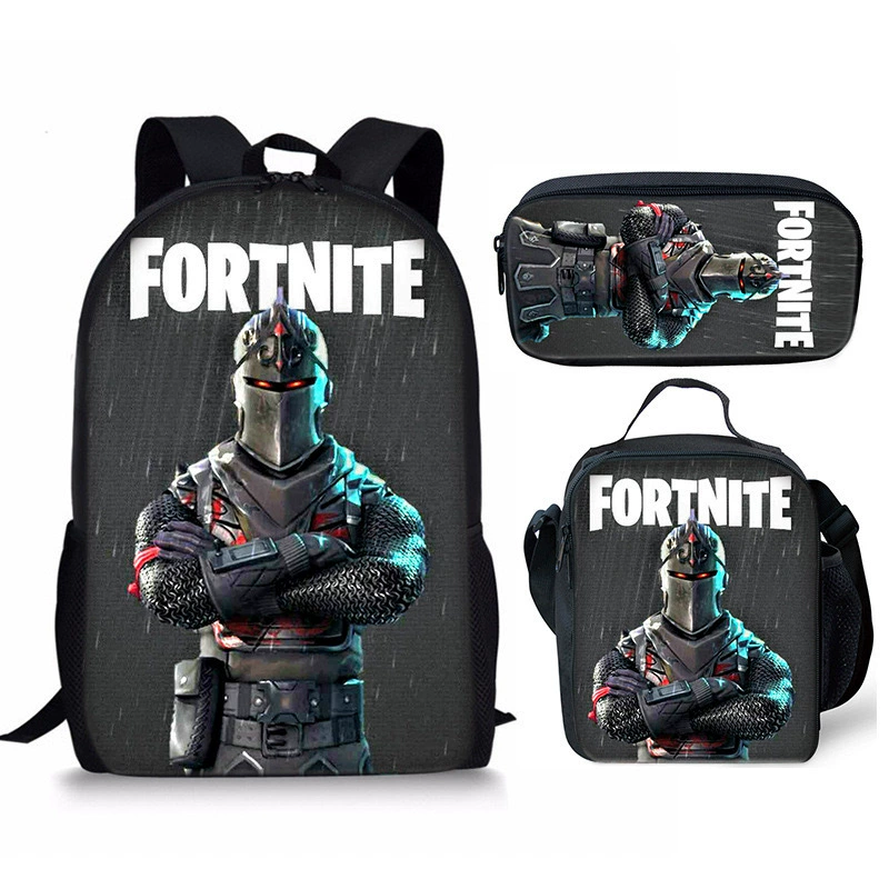 3Pcs Fortnite School Bag Backpack Lunch Box and Pencil Bag Suitable For Teenager - Picture 47 of 48