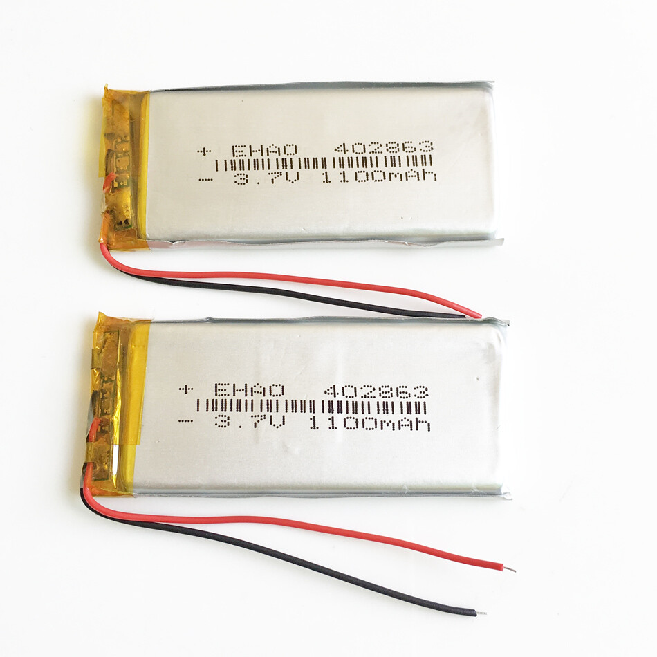 3.7V 1100mAh Lipo Rechargeable Battery For PAD Cell Phone Camera GPS DVD 402863 - Picture 11 of 13