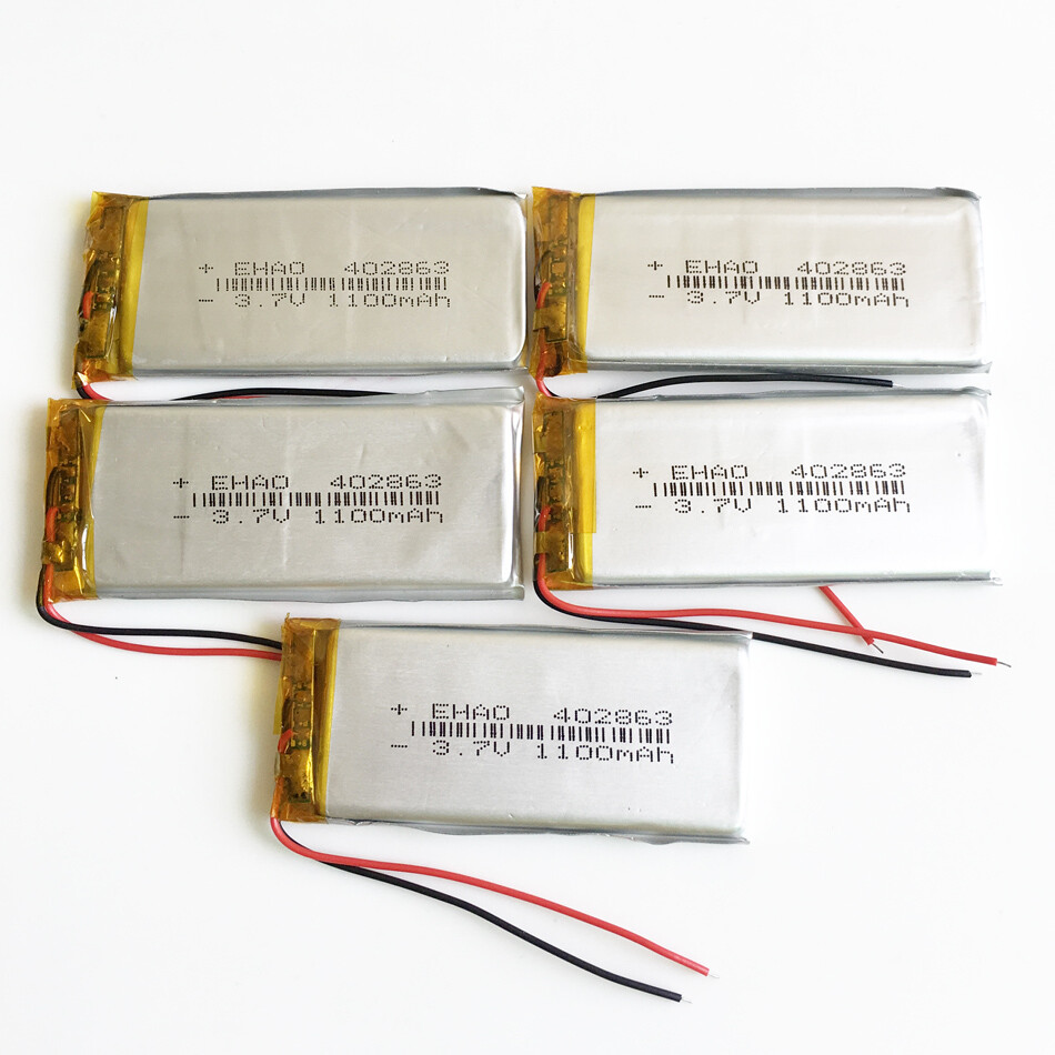 3.7V 1100mAh Lipo Rechargeable Battery For PAD Cell Phone Camera GPS DVD 402863 - Picture 12 of 13
