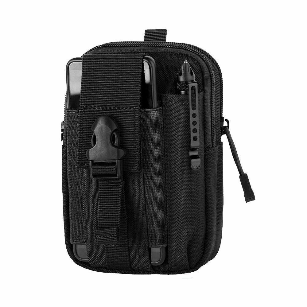 Tactical Waist Bag Phone Holder Military Outdoor Camping Hiking Belt Pouch - Picture 15 of 16