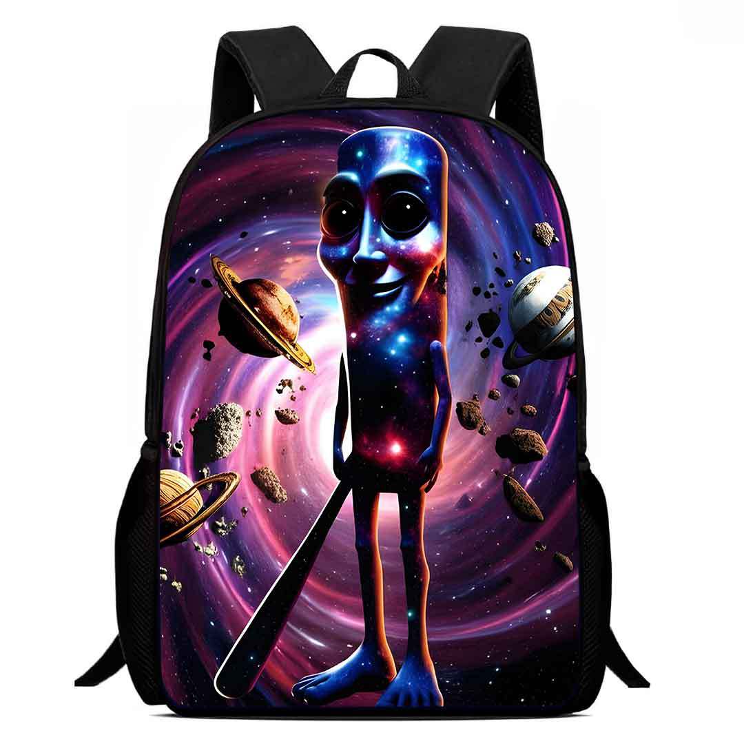 Cosplay Italian Brainrot Tunnel Kids Backpack Schoolbag Pencilcase Bags - Picture 20 of 42