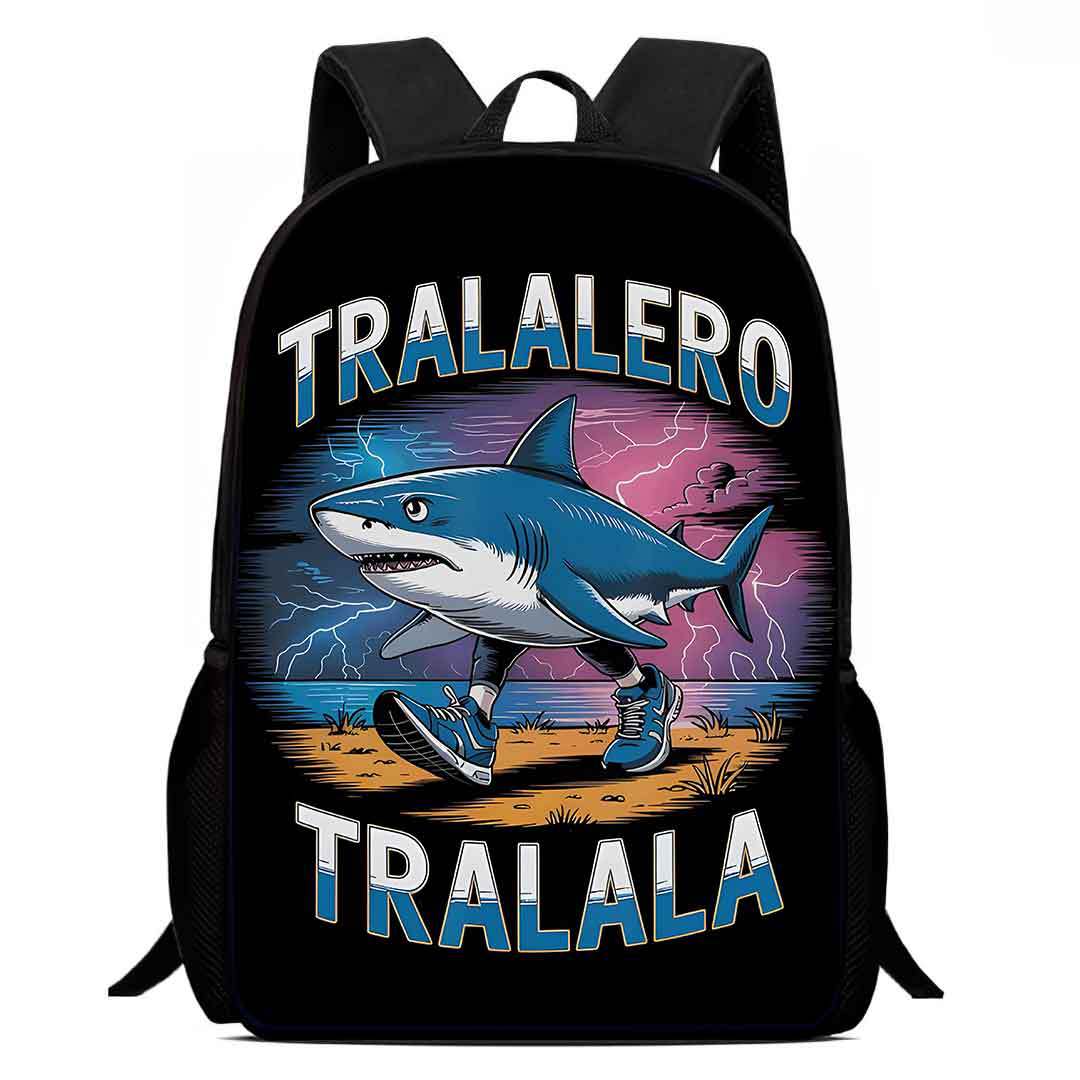 Cosplay Italian Brainrot Tunnel Kids Backpack Schoolbag Pencilcase Bags - Picture 30 of 42