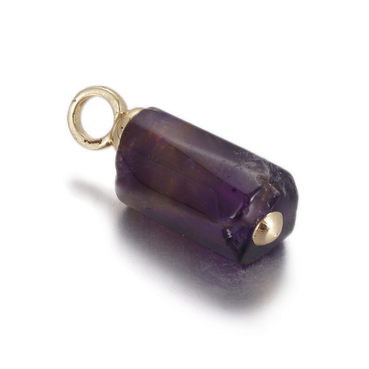 Natural Stone Pendant Gemstones Connector Charms for DIY Jewelry Necklace Making - Bild 14 von 99