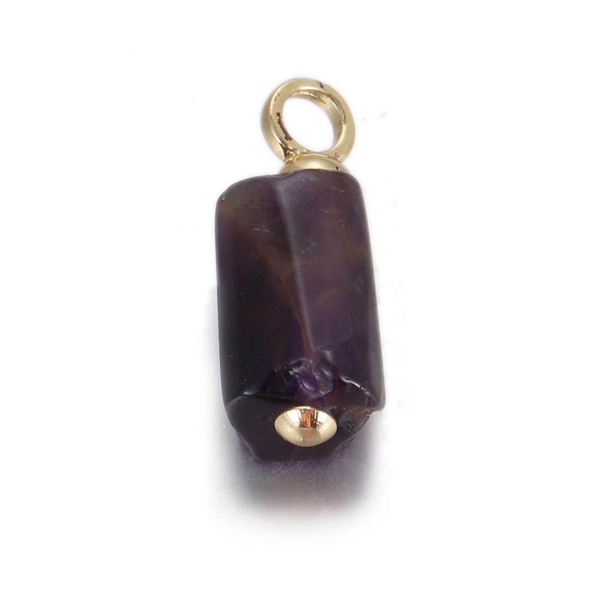 Natural Stone Pendant Gemstones Connector Charms for DIY Jewelry Necklace Making - Bild 15 von 99