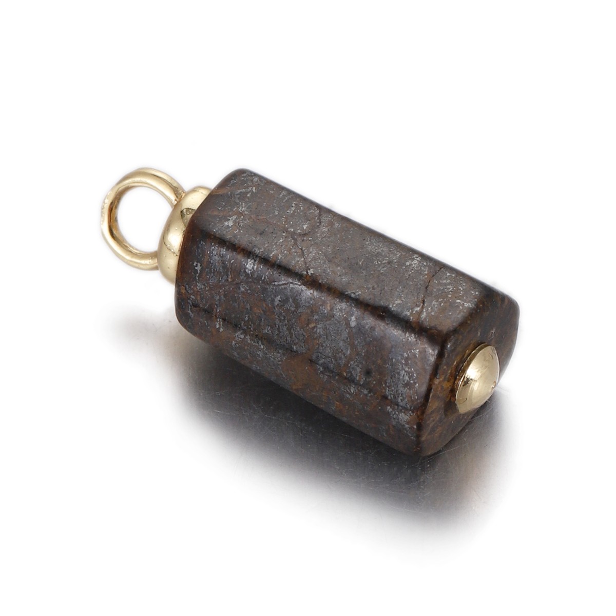 Natural Stone Pendant Gemstones Connector Charms for DIY Jewelry Necklace Making - Bild 18 von 99