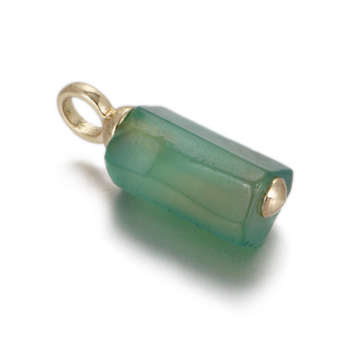 Natural Stone Pendant Gemstones Connector Charms for DIY Jewelry Necklace Making - Bild 20 von 99