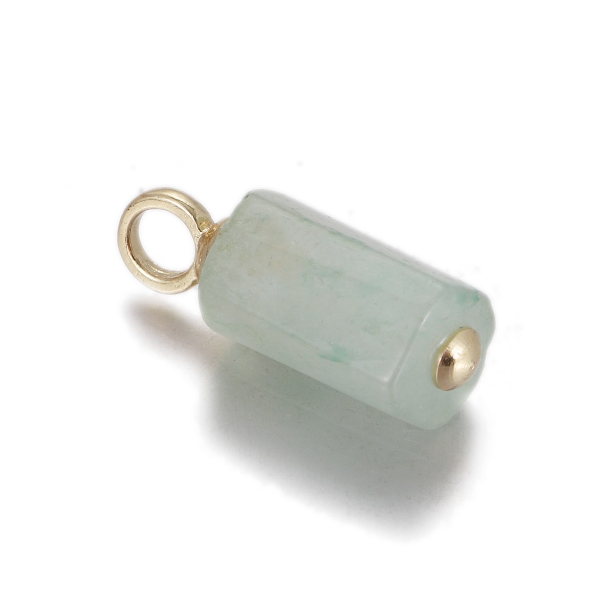 Natural Stone Pendant Gemstones Connector Charms for DIY Jewelry Necklace Making - Bild 29 von 99