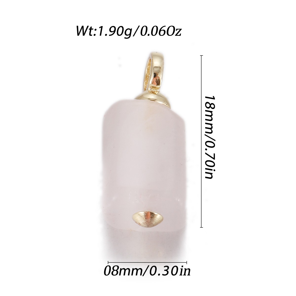 Natural Stone Pendant Gemstones Connector Charms for DIY Jewelry Necklace Making - Bild 31 von 99