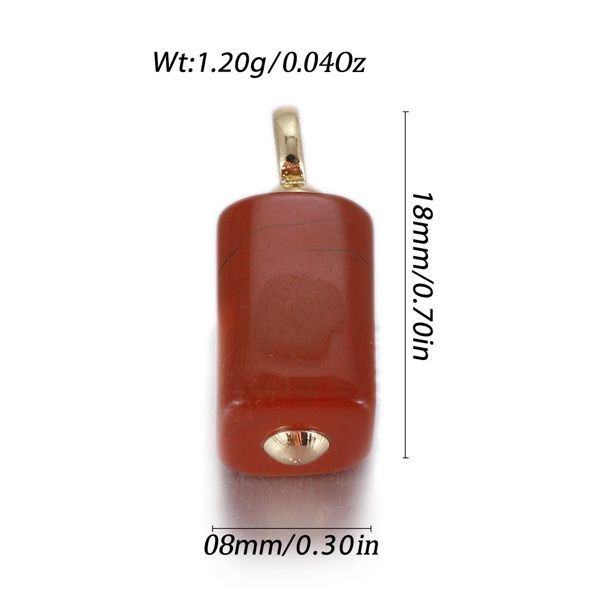 Natural Stone Pendant Gemstones Connector Charms for DIY Jewelry Necklace Making - Bild 34 von 99