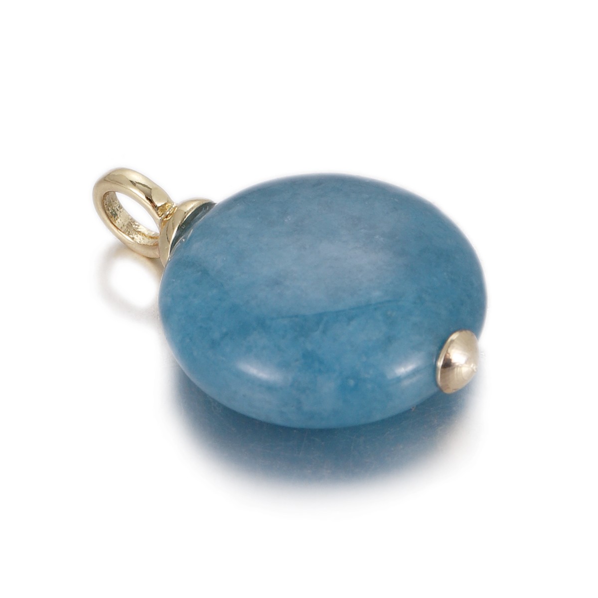 Natural Stone Pendant Gemstones Connector Charms for DIY Jewelry Necklace Making - Bild 39 von 99