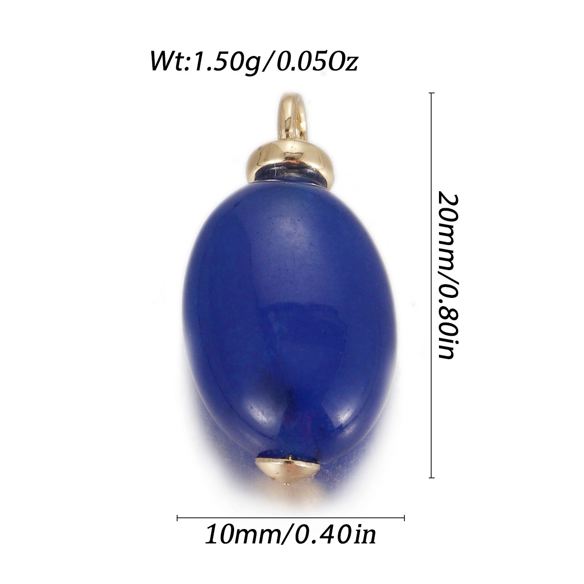 Natural Stone Pendant Gemstones Connector Charms for DIY Jewelry Necklace Making - Bild 43 von 99