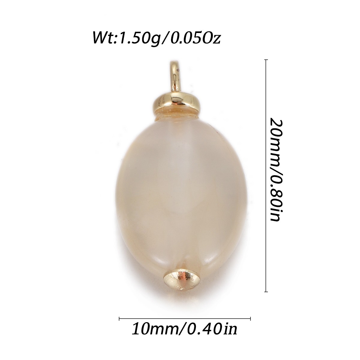 Natural Stone Pendant Gemstones Connector Charms for DIY Jewelry Necklace Making - Bild 49 von 99