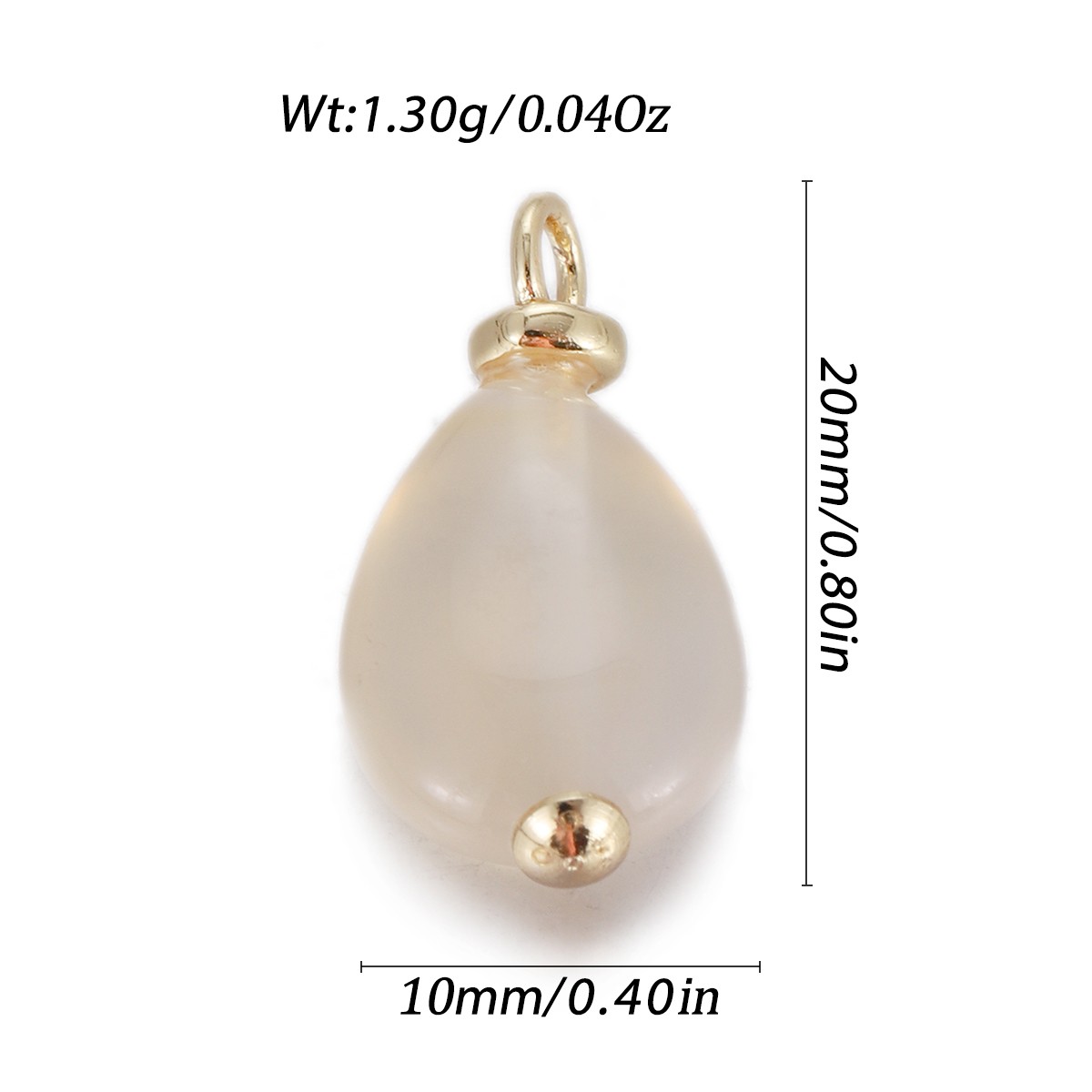 Natural Stone Pendant Gemstones Connector Charms for DIY Jewelry Necklace Making - Bild 52 von 99