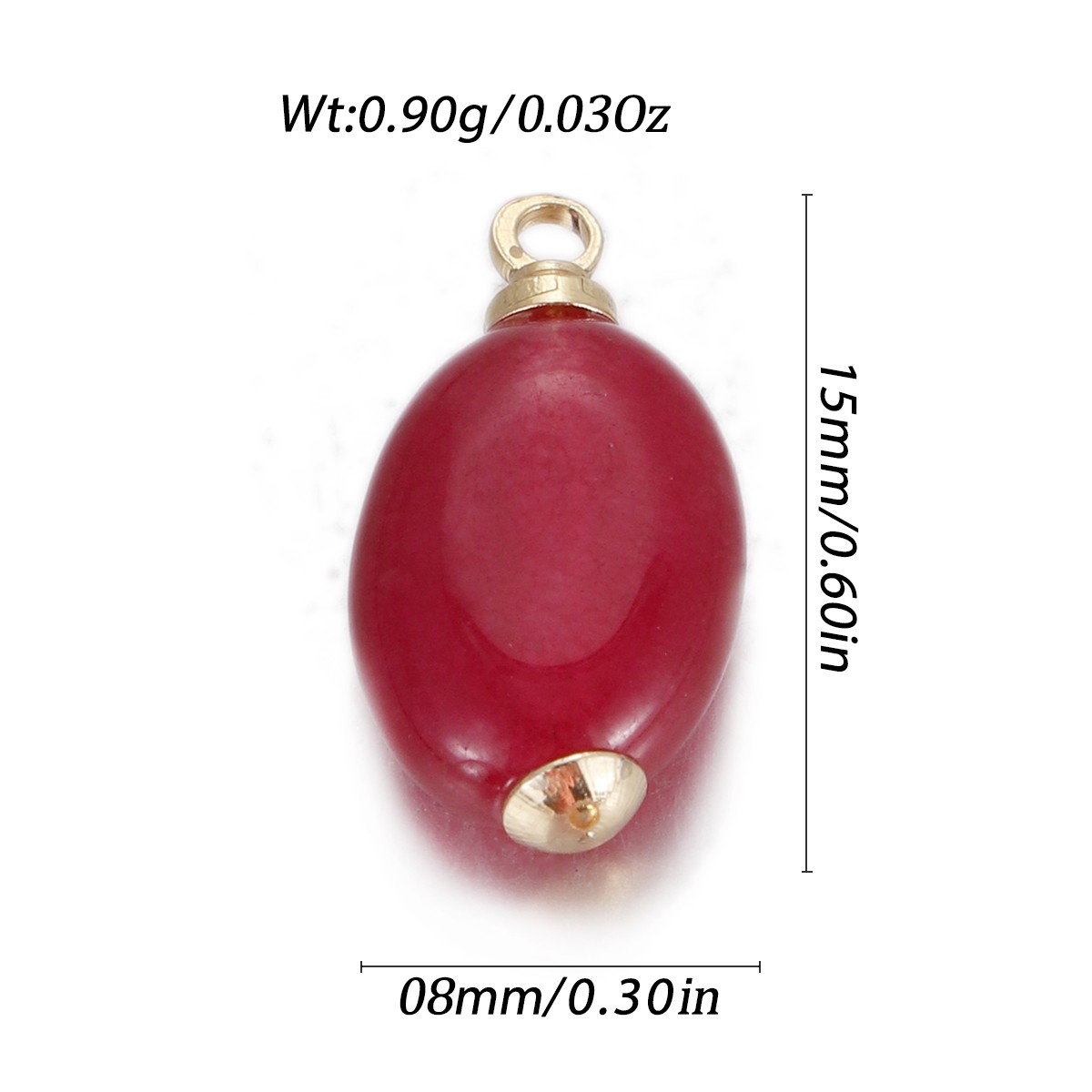 Natural Stone Pendant Gemstones Connector Charms for DIY Jewelry Necklace Making - Bild 55 von 99