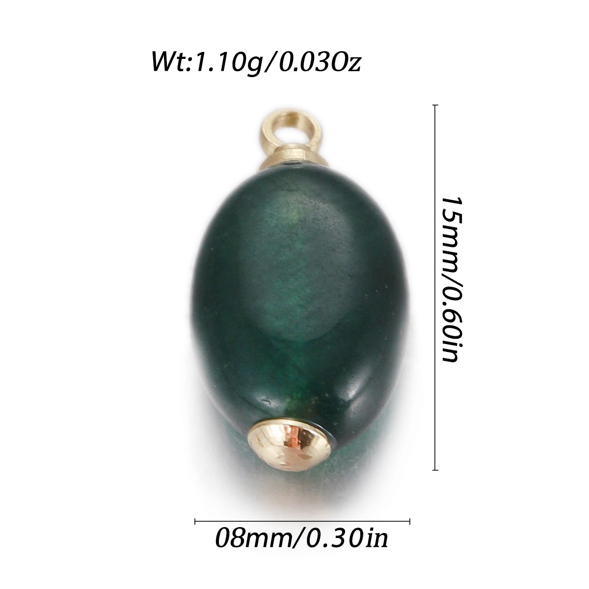 Natural Stone Pendant Gemstones Connector Charms for DIY Jewelry Necklace Making - Bild 58 von 99