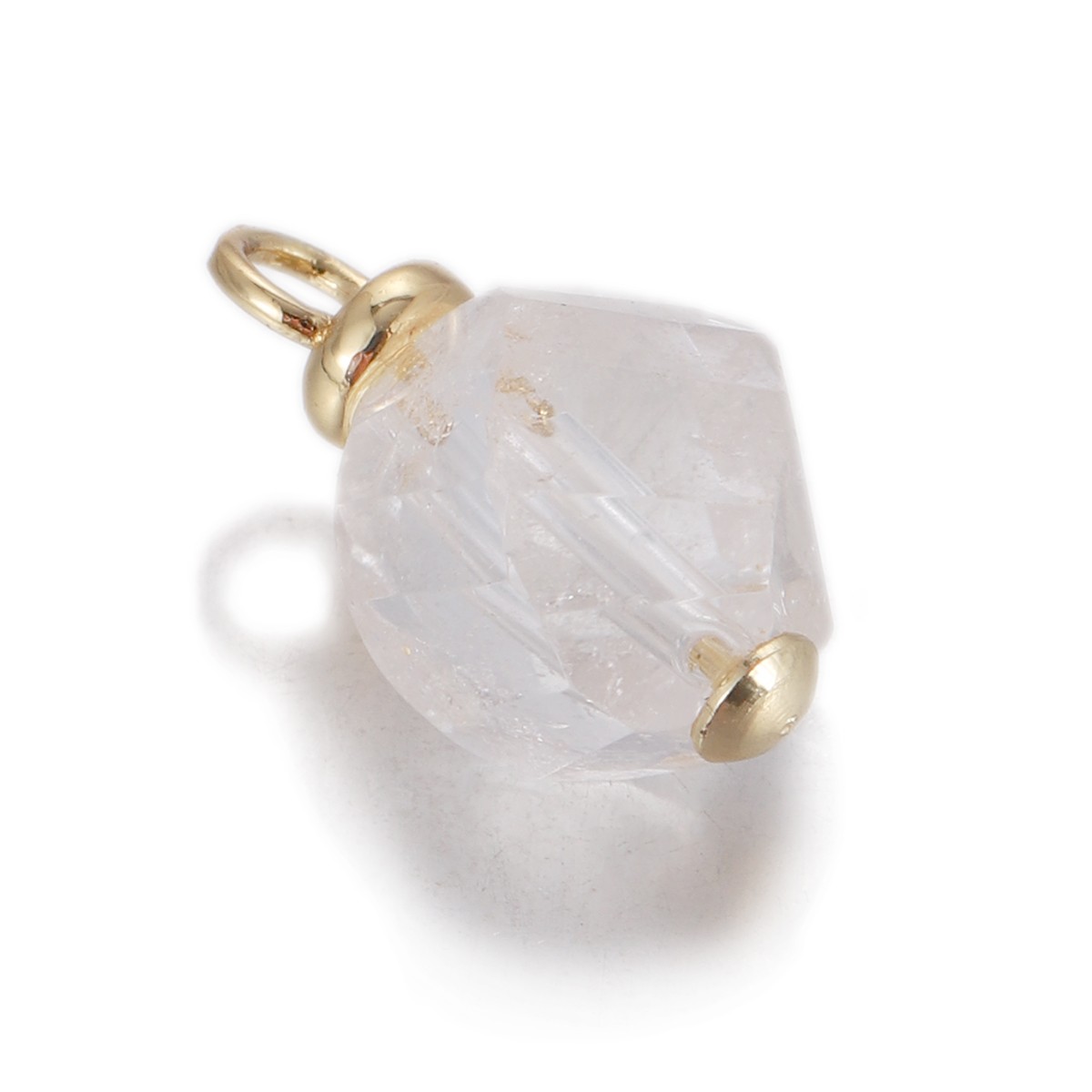Natural Stone Pendant Gemstones Connector Charms for DIY Jewelry Necklace Making - Bild 69 von 99