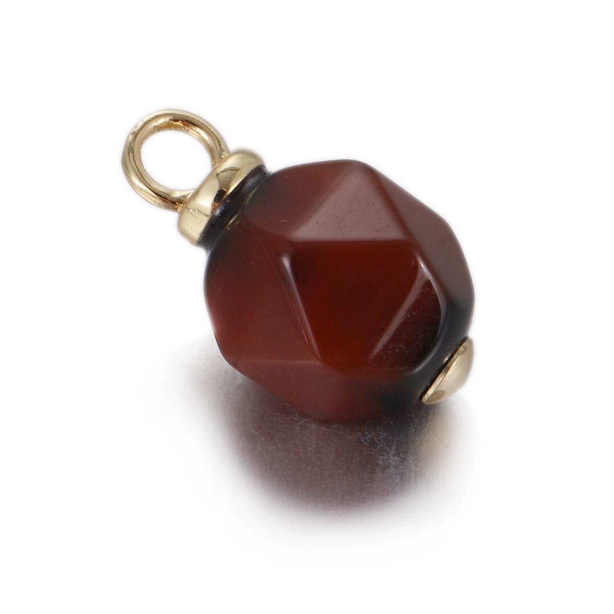 Natural Stone Pendant Gemstones Connector Charms for DIY Jewelry Necklace Making - Bild 72 von 99