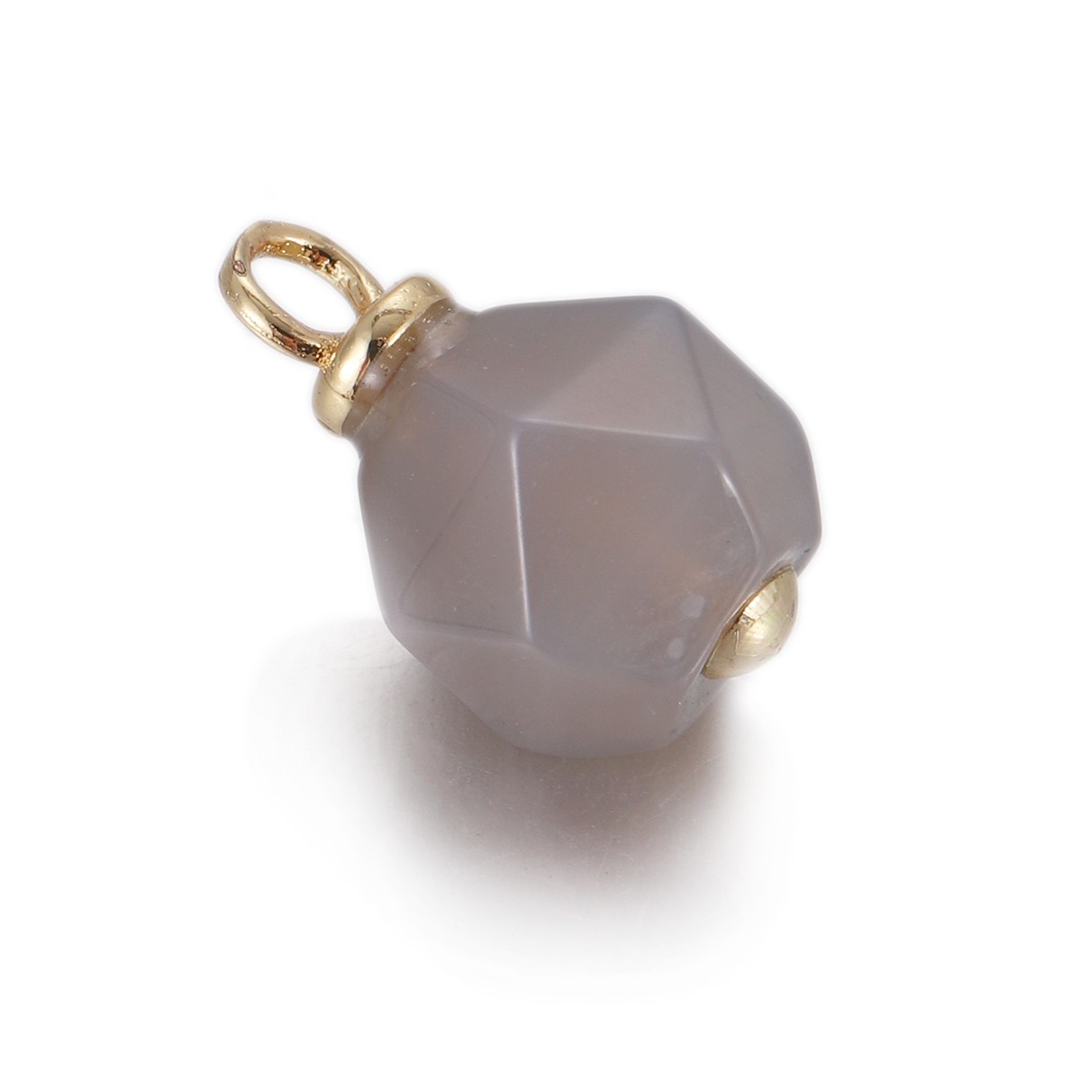 Natural Stone Pendant Gemstones Connector Charms for DIY Jewelry Necklace Making - Bild 75 von 99