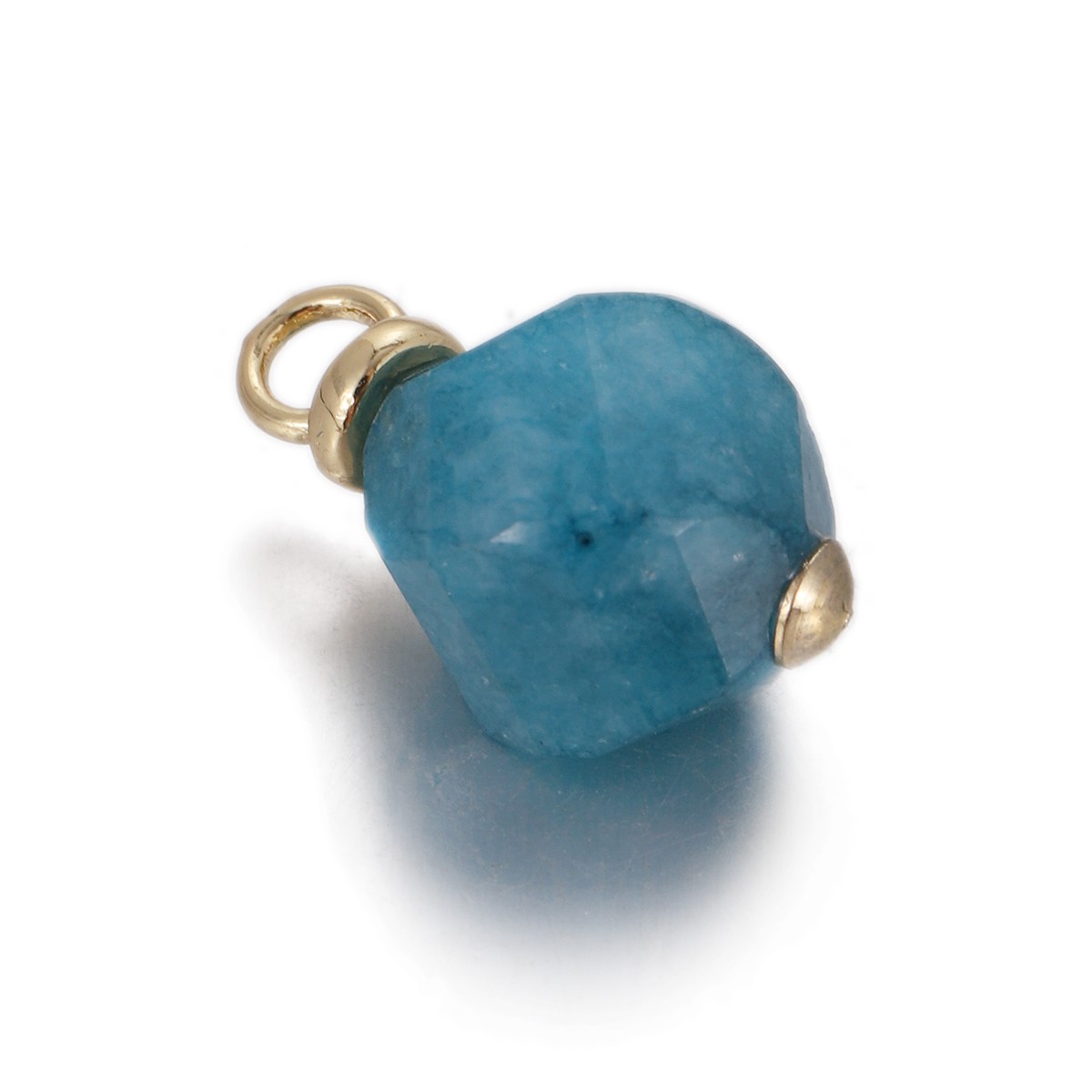 Natural Stone Pendant Gemstones Connector Charms for DIY Jewelry Necklace Making - Bild 77 von 99