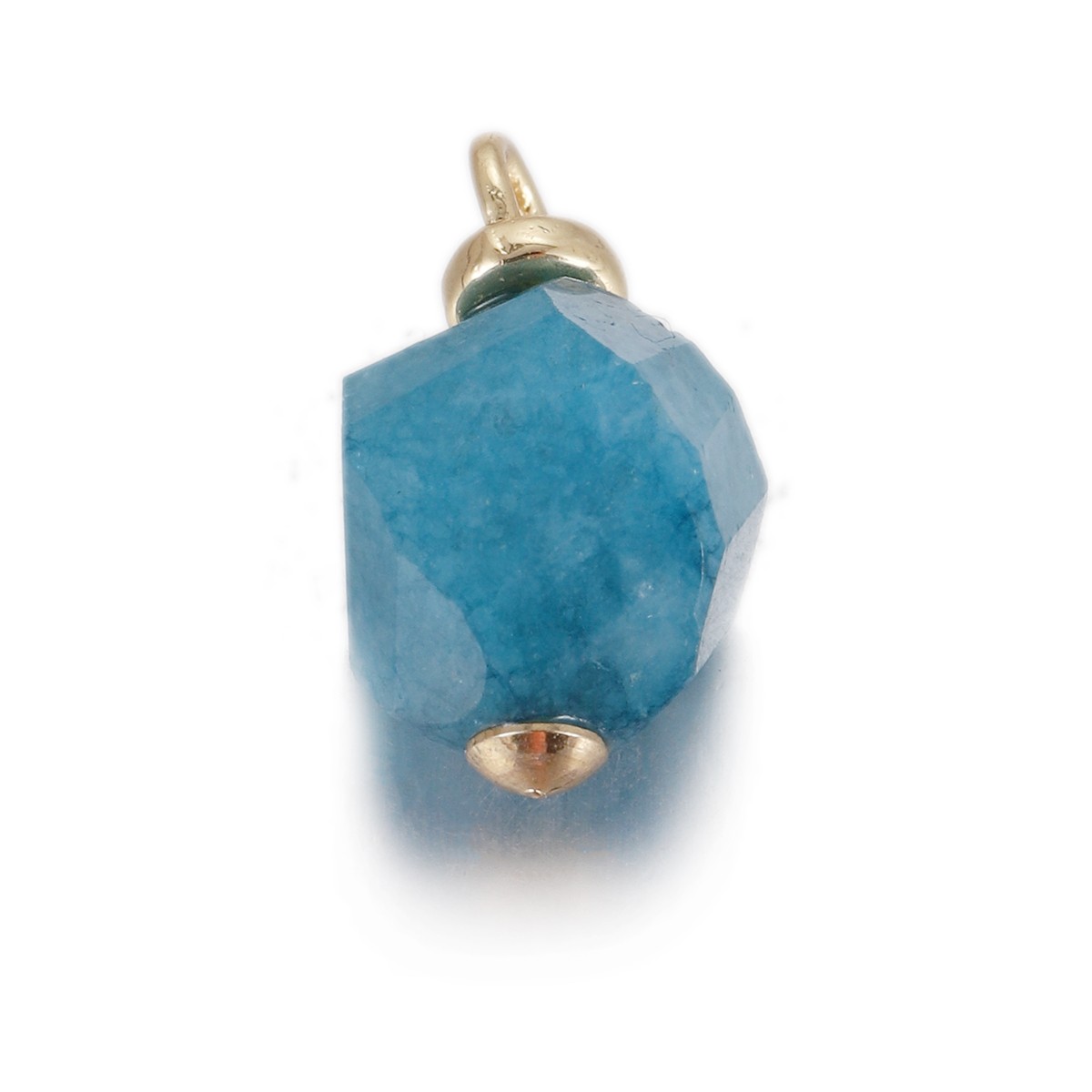 Natural Stone Pendant Gemstones Connector Charms for DIY Jewelry Necklace Making - Bild 78 von 99