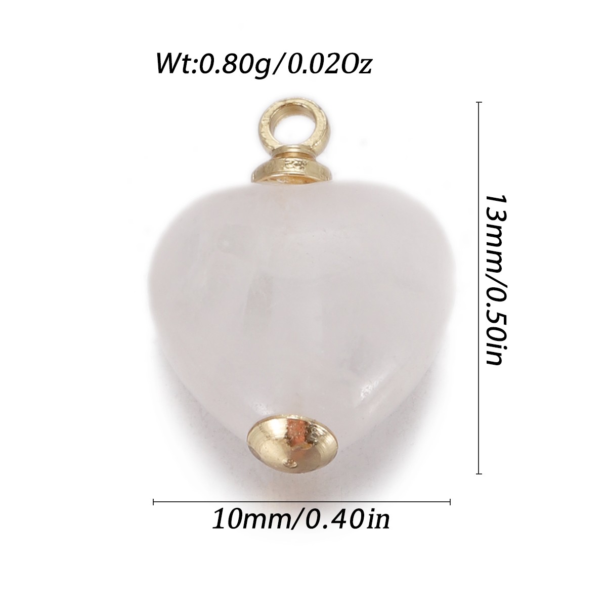 Natural Stone Pendant Gemstones Connector Charms for DIY Jewelry Necklace Making - Bild 79 von 99