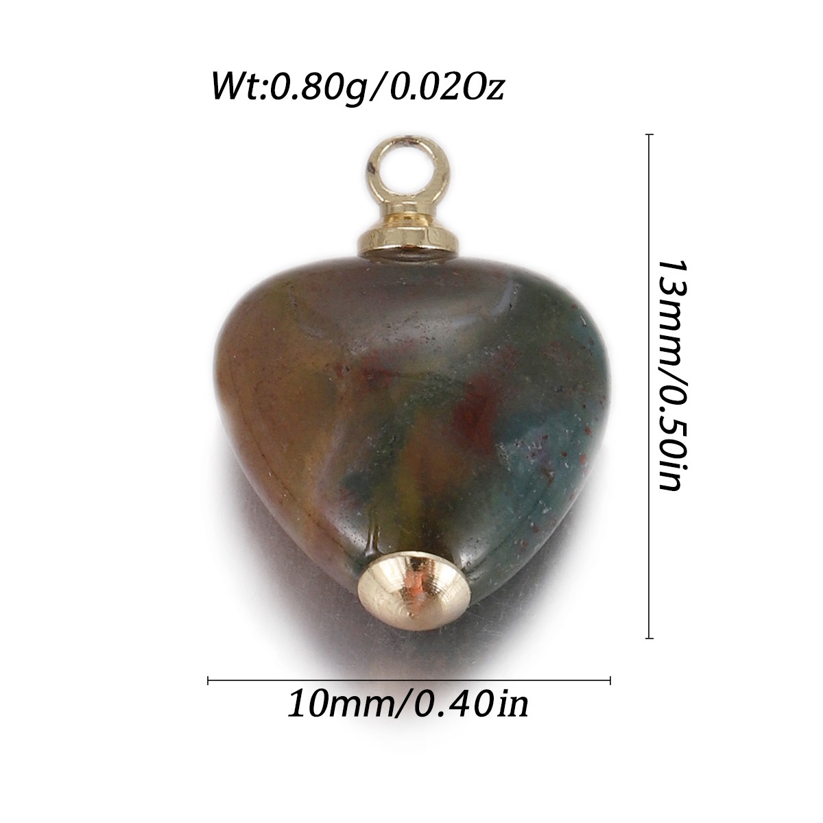 Natural Stone Pendant Gemstones Connector Charms for DIY Jewelry Necklace Making - Bild 82 von 99