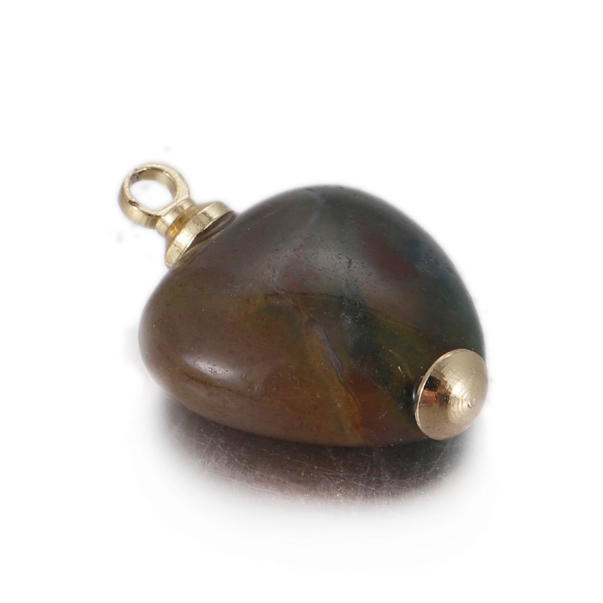 Natural Stone Pendant Gemstones Connector Charms for DIY Jewelry Necklace Making - Bild 84 von 99