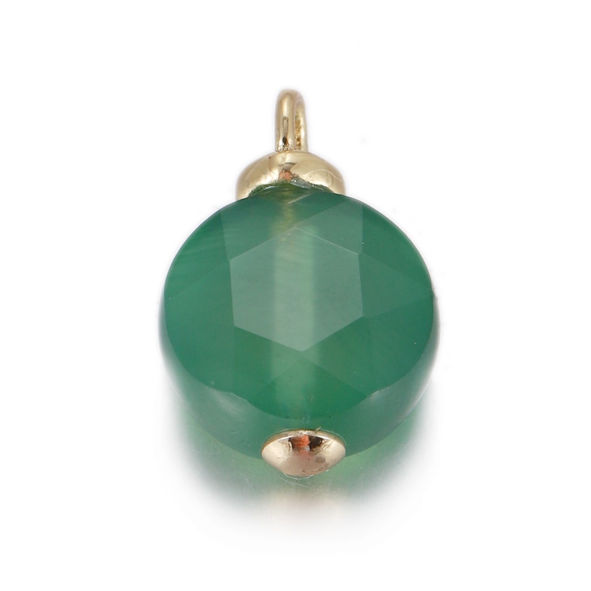 Natural Stone Pendant Gemstones Connector Charms for DIY Jewelry Necklace Making - Bild 89 von 99