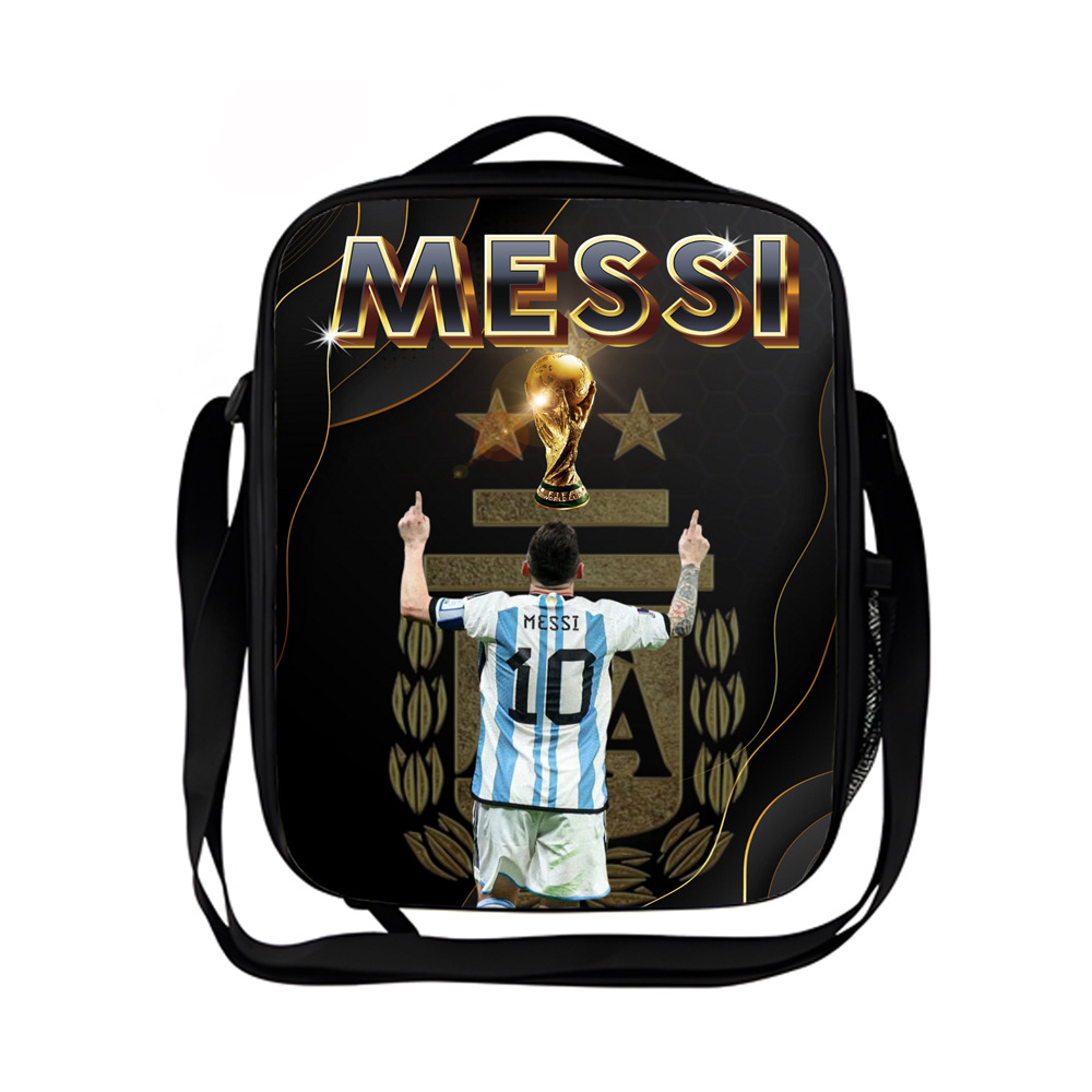 Kids Macy's 3D Football Insulated Lunch Bag School Lunch Box Handbag Picnic Box - Picture 31 of 44