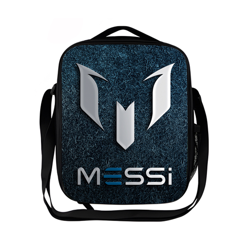 Kids Macy's 3D Football Insulated Lunch Bag School Lunch Box Handbag Picnic Box - Picture 34 of 44