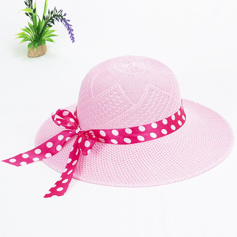 New Ladies Foldable Breathable Hats Women Sun Hat Summer Floppy Beach Wide Brim - Bild 23 von 24