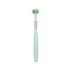 Cepillo de dientes suave de tres lados para bebé cuidado de la salud bucal niños cepillo de dientes de limpieza 360° - Imagen 14 de 16