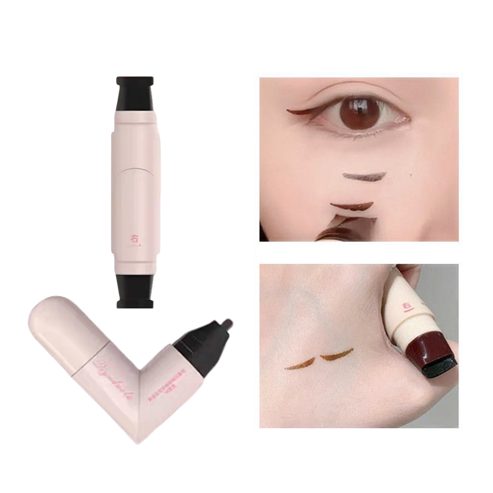 Eyeliner Stamp Mit Zwei Enden Design Für Perfekte Linien Wasserfest Und Schnell - Picture 20 of 20