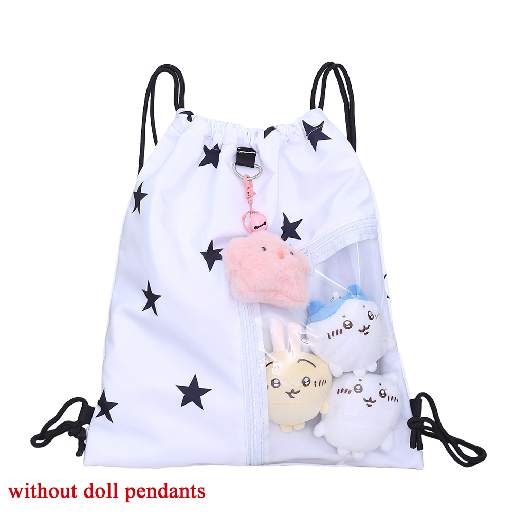 Large ladies backpack with drawstring closure for daily use and travel - Picture 25 of 26