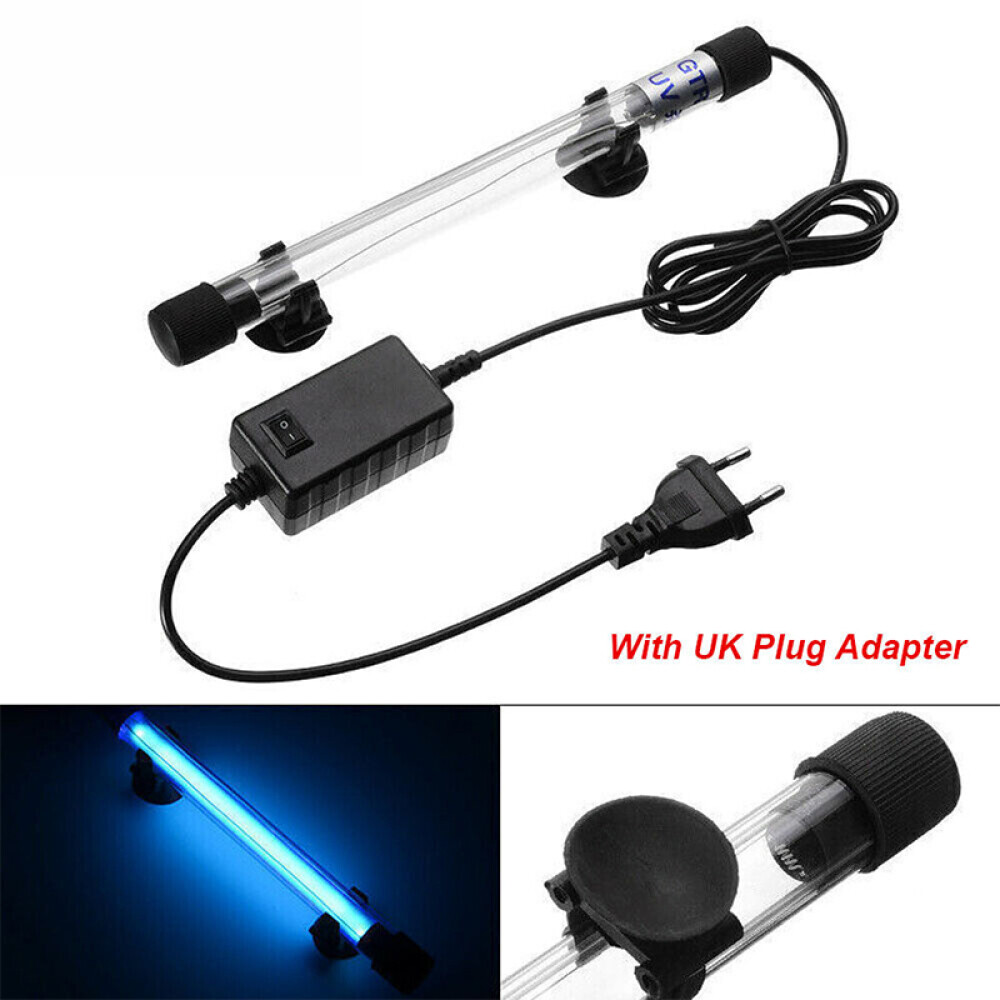 5-13W Aquarium Fish Tank Pond UV Steriliser Light Water Clean Lamp Submersible - Picture 20 of 23