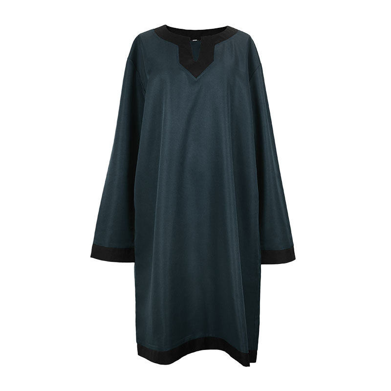 Medieval Knight Tunic For Men Viking Warrior Shirt Pirate LARP Halloween Tops - Picture 12 of 13