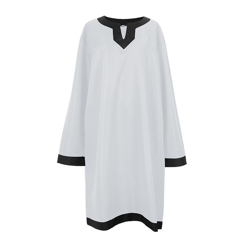 Medieval Knight Tunic For Men Viking Warrior Shirt Pirate LARP Halloween Tops - Picture 13 of 13