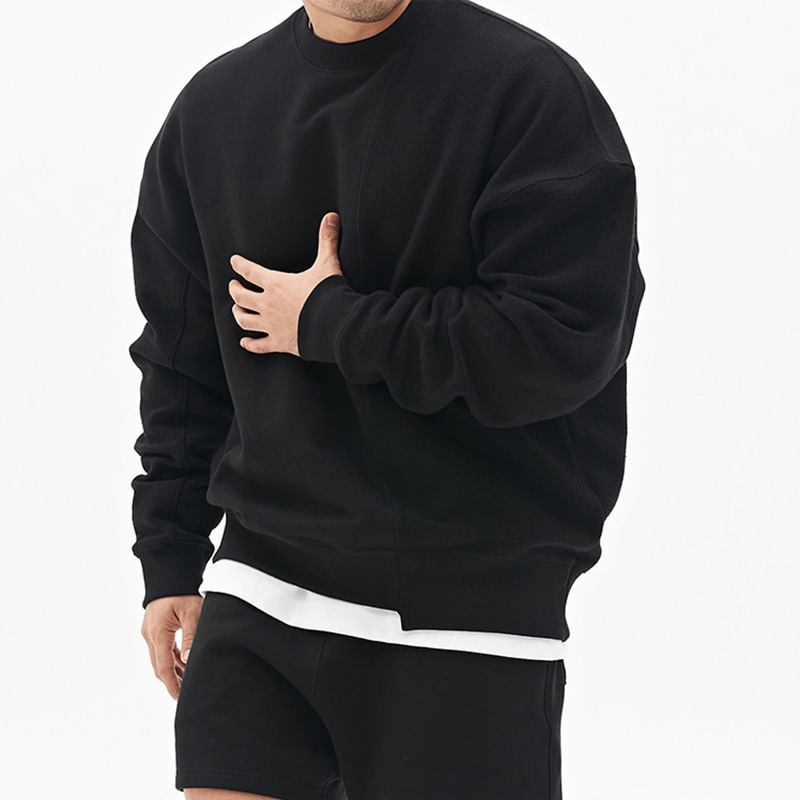 HOT NEW Pullover Round Neck Sweater Loose Men Clothes - Picture 20 of 25