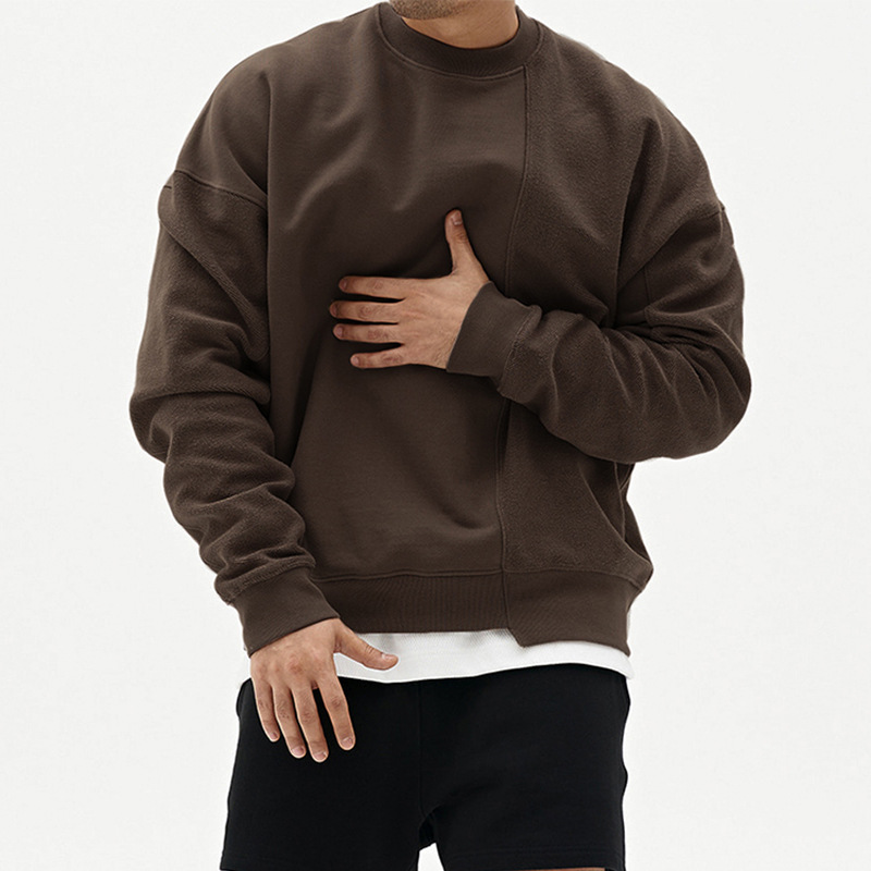 HOT NEW Pullover Round Neck Sweater Loose Men Clothes - Picture 21 of 25