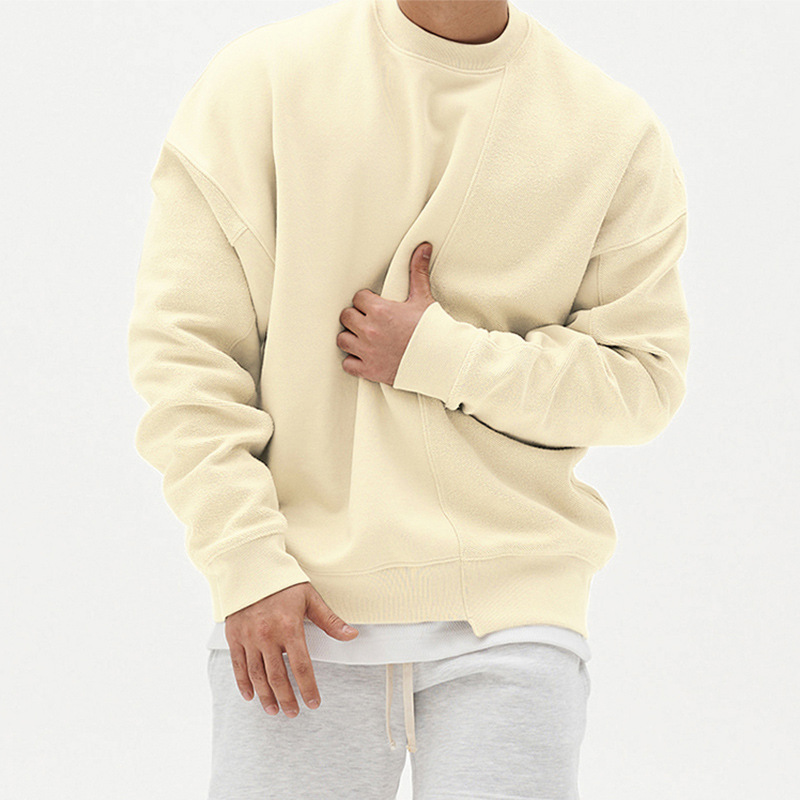 HOT NEW Pullover Round Neck Sweater Loose Men Clothes - Picture 22 of 25