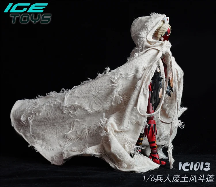 1/6 Scale Custom All Inclusive Wired Cloak Model for 12" Action Figure Body - Picture 20 of 21