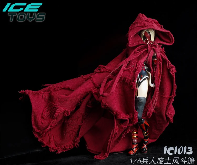 1/6 Scale Custom All Inclusive Wired Cloak Model for 12" Action Figure Body - Picture 21 of 21
